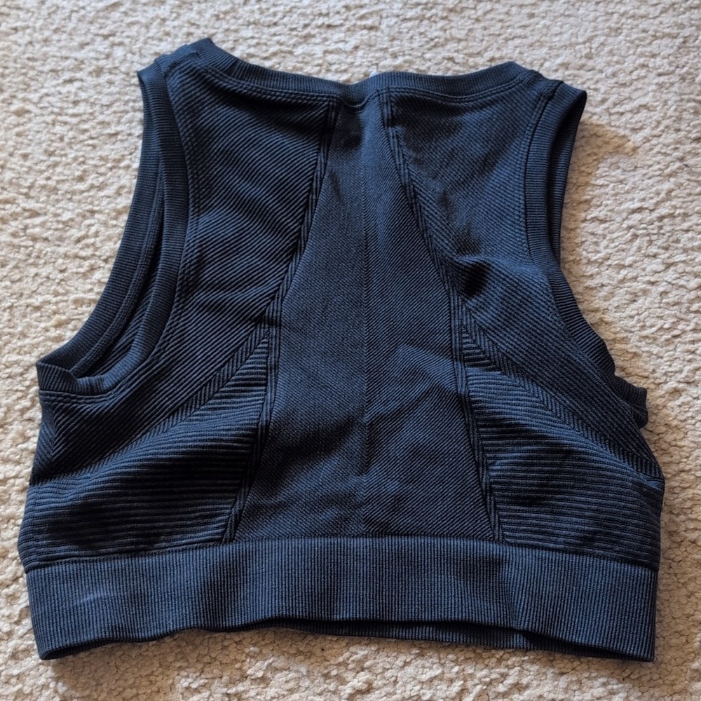Offline By Aerie Athletic Black Workout Sports Bra Size Small - Picture 3 of 3